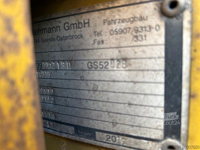 Низкорамный прицеп  Stehmann Tandem mit Rampen + 6x Containerverrieg