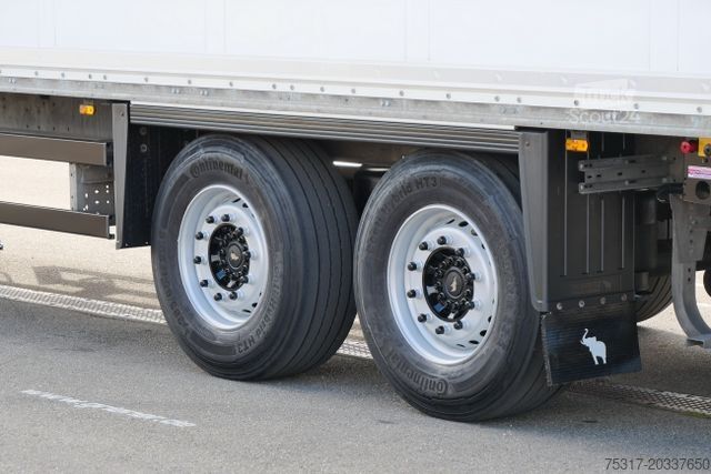 Kopperipuoliperävaunu SCHMITZ CARGOBULL SKO 18 / ROLLTOR / ZURRLEISTE /ZURRINGE TOP !!!!