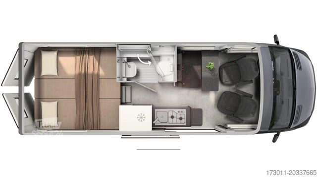Asuntoauto HYMER/ERIBA Grand Canyon S 700 4x4
