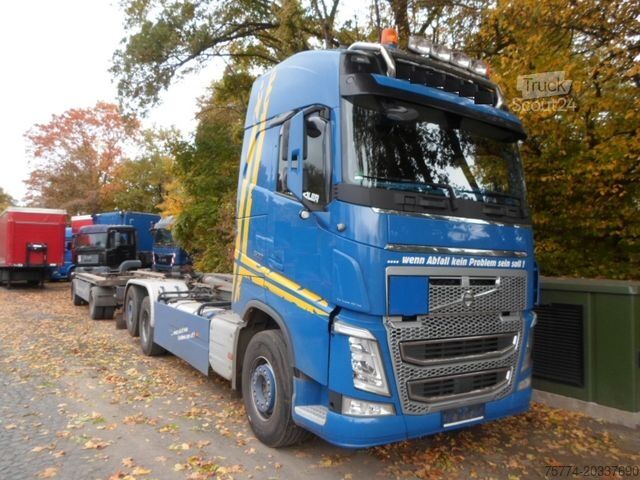 Kroghejselastbil VOLVO FH 500/ Lenkachse/ Meiller Abroller/Anhänger