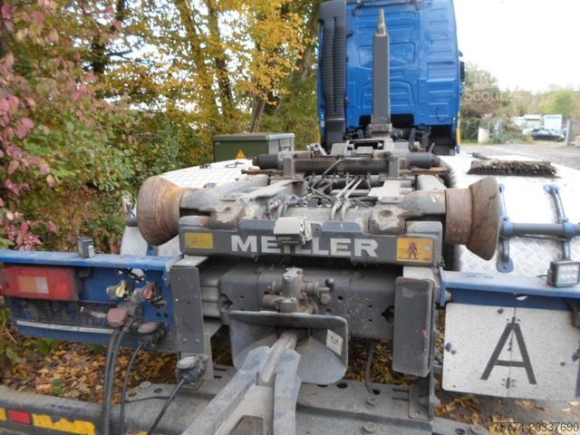 Kroghejselastbil VOLVO FH 500/ Lenkachse/ Meiller Abroller/Anhänger