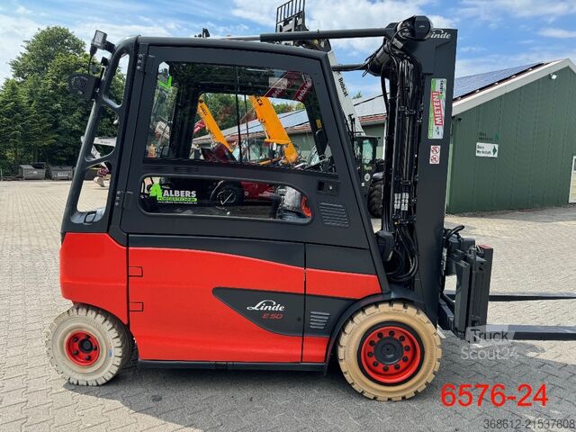 Carretilla elevadora frontal Linde E 50 HL 01
