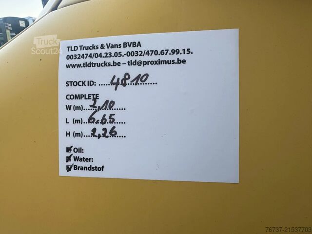 Teherautó Mercedes-Benz Sprinter **410D-5CYLINDER-MANUAL PUMP**