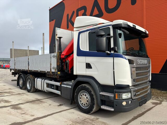 Açık gövde Scania G 450 6x2*4 PK 19001 / PLATFORM L=6764 mm