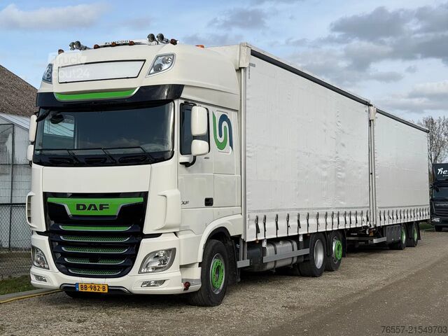 Volumevervoer DAF XF 480 XF480.26 mega volume combi in Topstaat.