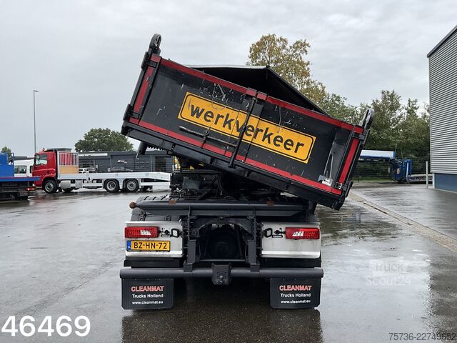 Camion-benne avec grue Scania P 280 HMF 12 Tonmeter Z-kraan