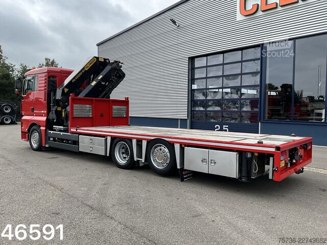 Vrachtwagen met kraan Man TGX 26.420 Palfinger 42 Tonmeter laadkraan