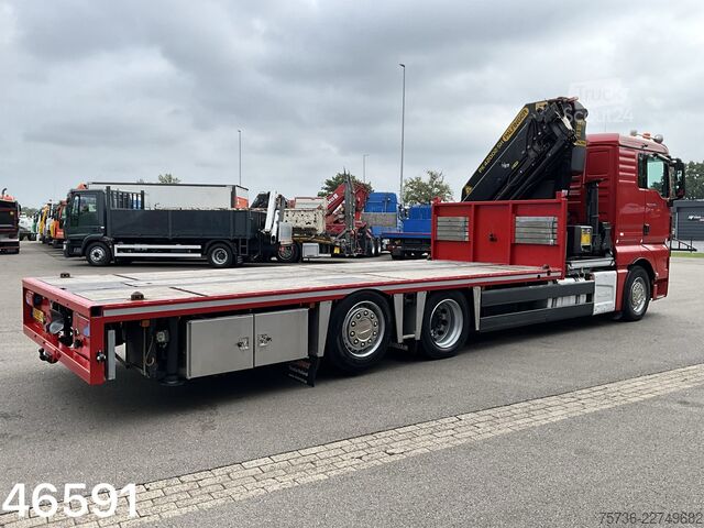 Vrachtwagen met kraan Man TGX 26.420 Palfinger 42 Tonmeter laadkraan