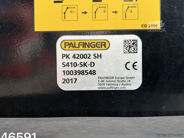 Vrachtwagen met kraan Man TGX 26.420 Palfinger 42 Tonmeter laadkraan
