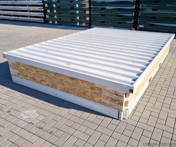 Námorný kontajner Elipo®  Bürocontainer Baucontainer 3m Mobilcontainer mit zwei Fenster NEU