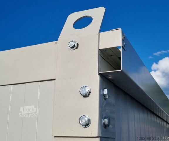 Sjöbehållare Elipo®  Bürocontainer Baucontainer 3m Mobilcontainer mit zwei Fenster NEU