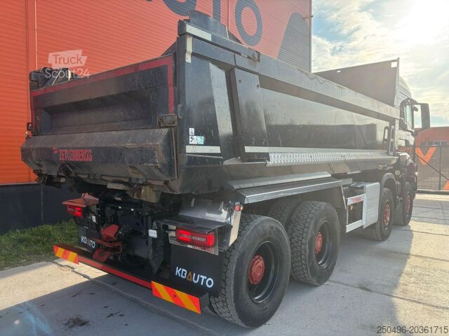 Benne MAN TGS 41.510 8x8 FULL STEEL / PRITARDER / BOX L=5...
