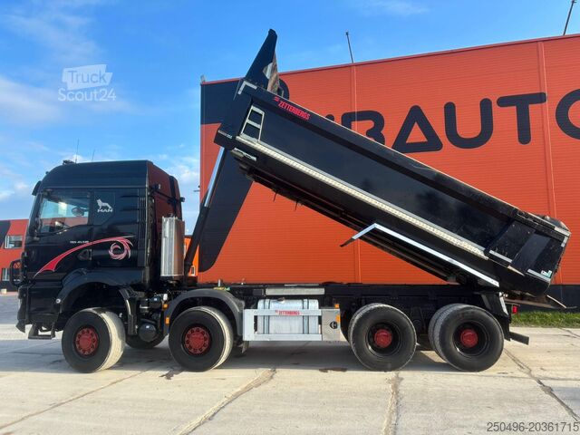 Pašizgāzējs MAN TGS 41.510 8x8 FULL STEEL / PRITARDER / BOX L=5...