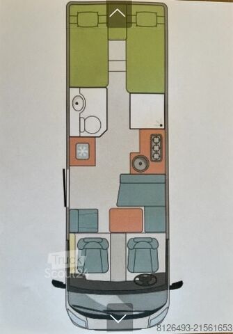 Integriertes Wohnmobil Burtsner IXEO I 728 G