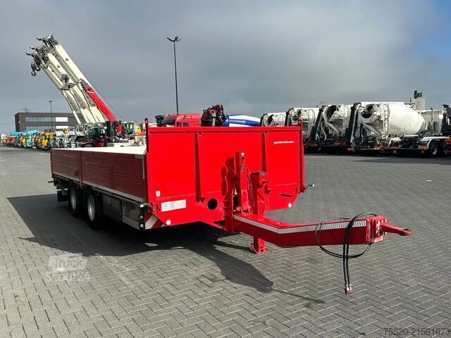 Ressenig transporto gamyba TDTA 2 ašys tandeminė priekaba, 19 tonų RESSENIG FARZEUGBAU TDTA 2 ASSER TANDEM AANHANGER 19 TONS