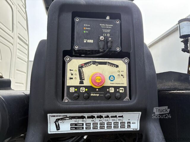 Camión grúa Volvo FH 460 + HIAB 422 EP-5 HIPRO + 6X2 + EURO 5 + R...