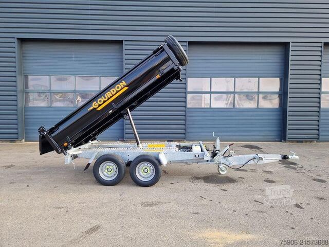 Remolques portacontenedores de volteo (Roll off) GOURDON RB 35 TRI-BENNE
