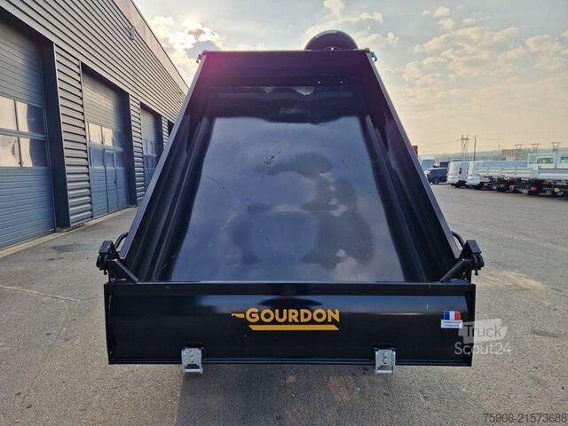 Remolques portacontenedores de volteo (Roll off) GOURDON RB 35 TRI-BENNE