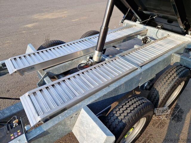 Remolques portacontenedores de volteo (Roll off) GOURDON RB 35 TRI-BENNE