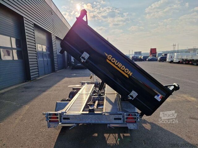 Remolques portacontenedores de volteo (Roll off) GOURDON RB 35 TRI-BENNE