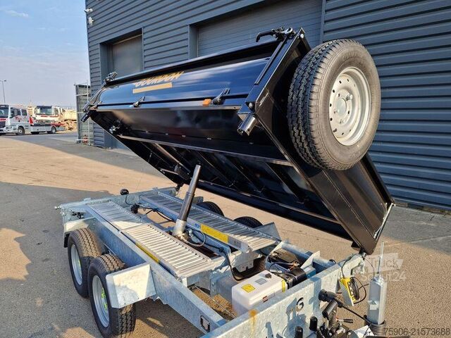 Remolques portacontenedores de volteo (Roll off) GOURDON RB 35 TRI-BENNE