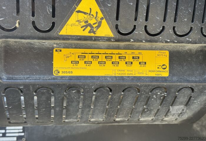 Autokran EFFER Effer 305/6S / Swiss-Vehicle