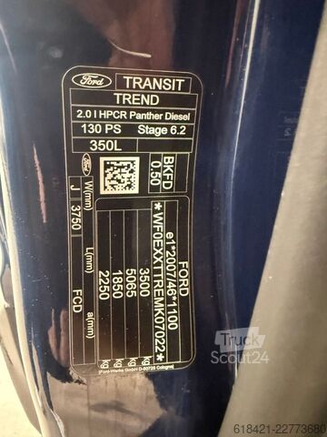 Korotettu pakettiauto FORD Transit Kasten 350 L3H3 Trend +TIMING BELT REPL.