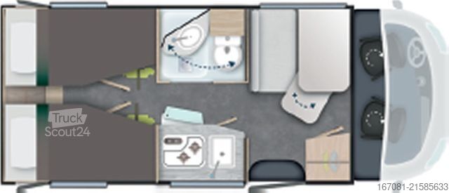 Halvintegrert bobil CHALLENGER Teilintegriert S Sport Edition S217