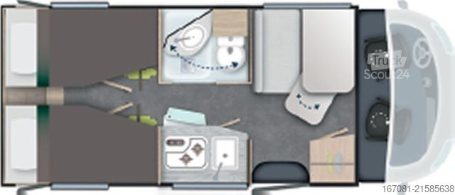 Halvintegrert bobil CHALLENGER Teilintegriert S Sport Edition S217