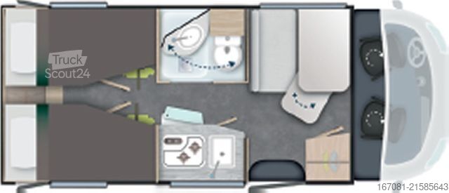 Halvintegrert bobil CHALLENGER Teilintegriert S Sport Edition S217