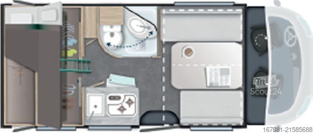 Halvintegrert bobil CHALLENGER Teilintegriert S Sport Edition S294