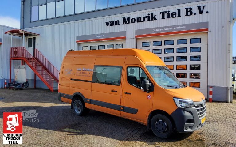 Van double cab Renault Master 165.35 L3H3 RTWD - DUBBEL CABINE - DUBBE...