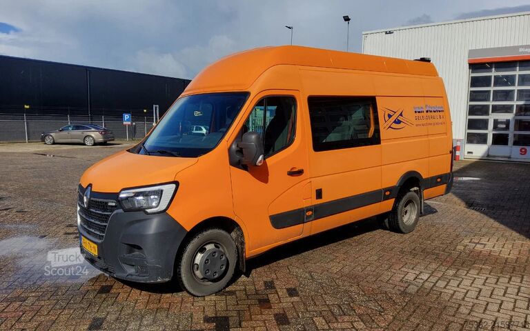 Van double cab Renault Master 165.35 L3H3 RTWD - DUBBEL CABINE - DUBBE...