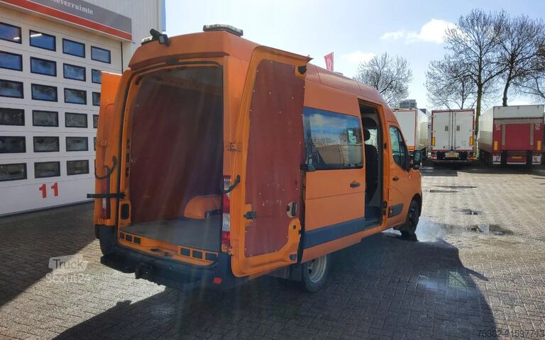 Van double cab Renault Master 165.35 L3H3 RTWD - DUBBEL CABINE - DUBBE...
