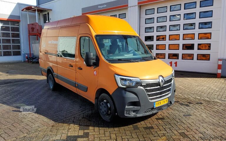Van double cab Renault Master 165.35 L3H3 RTWD - DUBBEL CABINE - DUBBE...