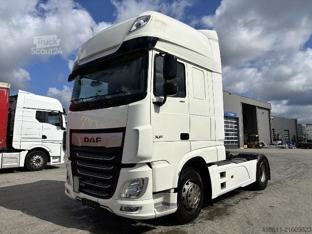 Стандартний тягач DAF XF 480 FT SSC + INTARDER + 1185l TANKS + SKIRTS+++