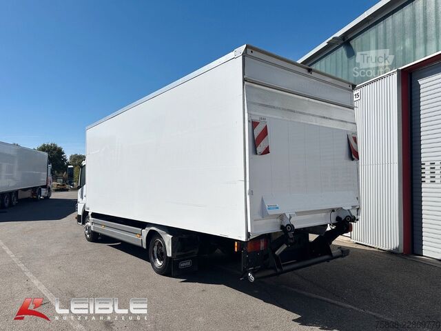Skåpbil MERCEDES-BENZ Atego 816 Koffer mit Ladebordwand Bär