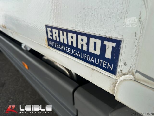 Skåpbil MERCEDES-BENZ Atego 816 Koffer mit Ladebordwand Bär