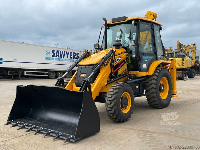 Kombinacja koparka/ładowarka JCB 3DX 4x4 A/C Hammerlines