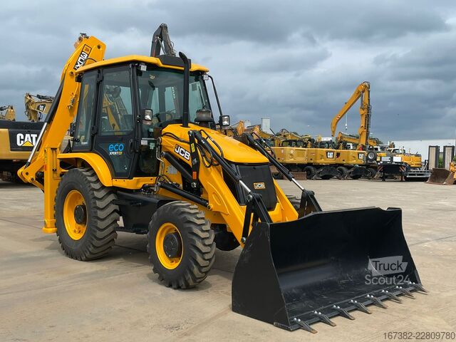Kombinacja koparka/ładowarka JCB 3DX 4x4 A/C Hammerlines