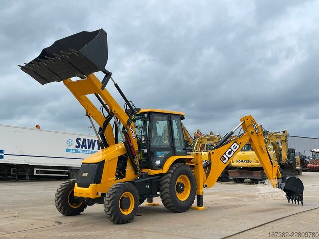 Kombinacja koparka/ładowarka JCB 3DX 4x4 A/C Hammerlines