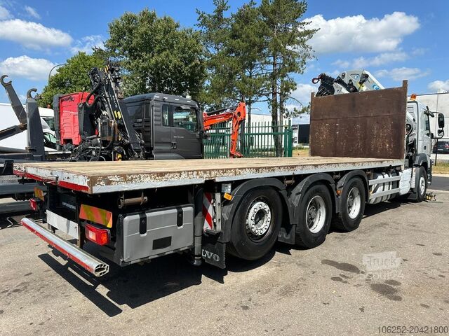Ladepritsche Volvo FMX 330 8x4 TRIDEM PRITSCHE + KRAN EFFER 265 / ...