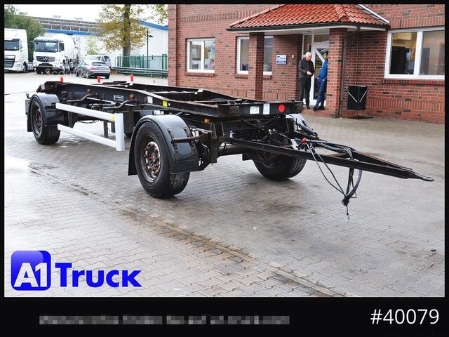 Abrollanhänger HUEFFERMANN HSA 1870, Abrollanhänger, Schlitten,