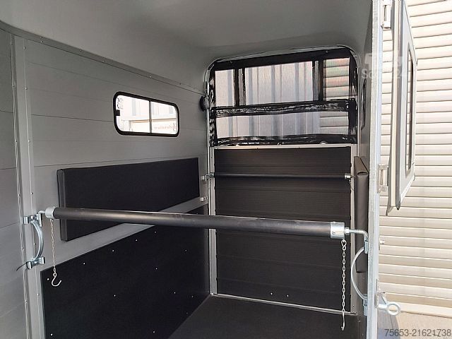 Para ganado Cheval Liberté Touring One single Horse Trailer Frontexit Pullman