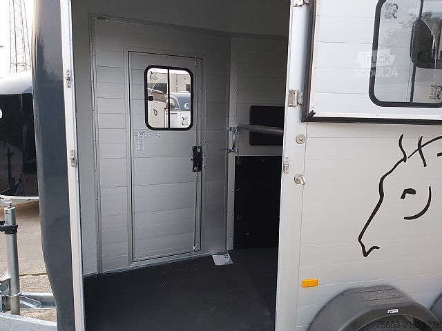Para ganado Cheval Liberté Touring One single Horse Trailer Frontexit Pullman