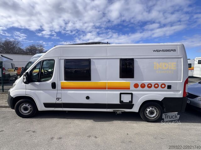 Kamper 2023 Fiat Ducato Weinsberg Carabus | Manuale | L3H2