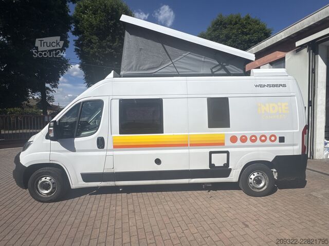 Karavan Fiat Ducato Weinsberg Carabus 2023 | Manuale | Tetto a soffietto