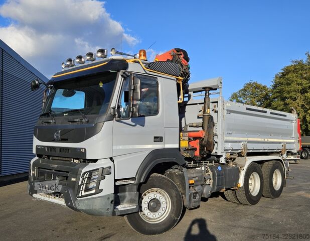 трьохсторонній самоскид Volvo FMX 500 6x4 Bordmatik