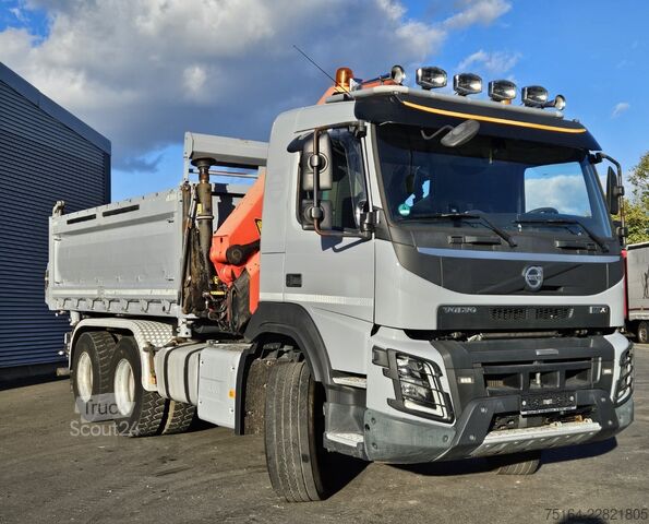 трьохсторонній самоскид Volvo FMX 500 6x4 Bordmatik