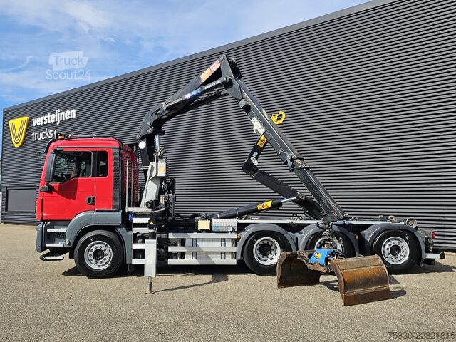 Sistema de braço de gancho MAN TGS 35.430 8x4-4 BL / HAAKARM + Z KRAAN / CRANE